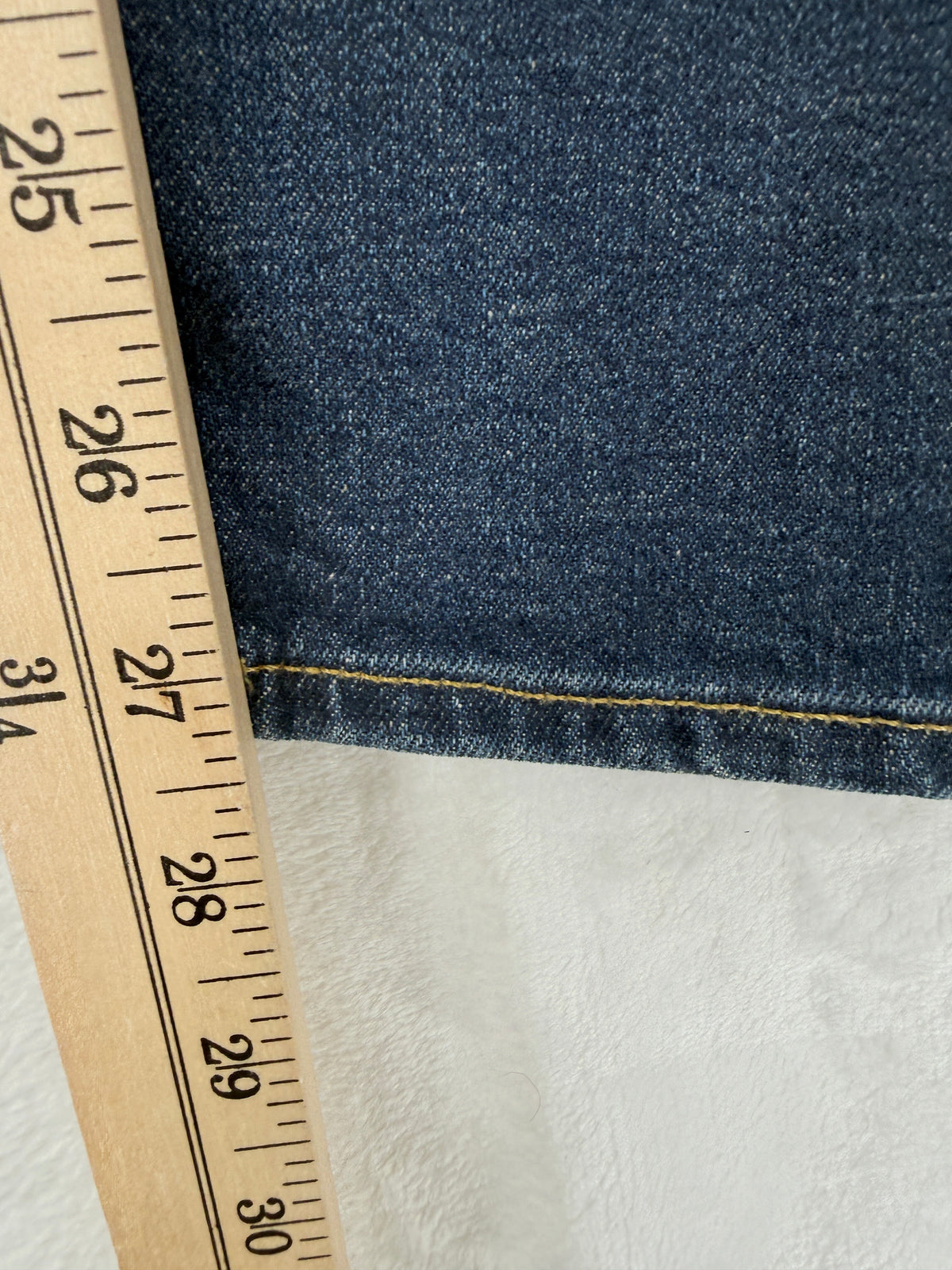 J.Crew Toothpick Jeans 25 Blue 9in Rise Button Fly Perfecting Pockets NWT