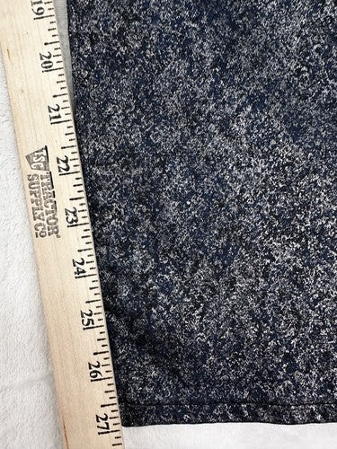 Express Jeans Size 14 Slim Super High Rise Navy Blue Metallic Blue Silver Womens