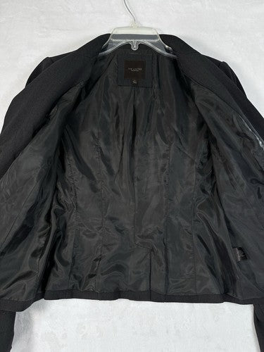 The Limited Blazer 6 Charcoal Gray Jacket Womens 3 Button Lined Womens
