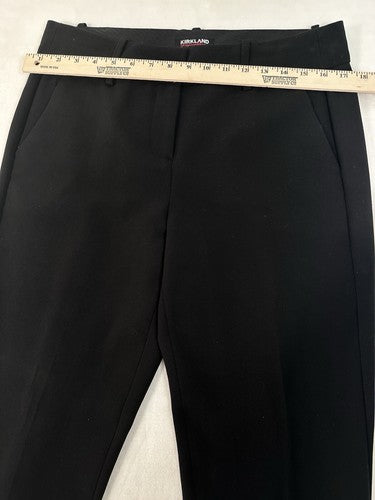 Costco Kirkland Signature Ladies Pants 8 Black Dress Pants Stretch Womens