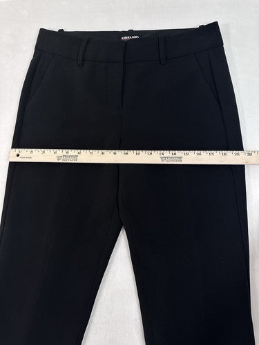 Costco Kirkland Signature Ladies Pants 8 Black Dress Pants Stretch Womens