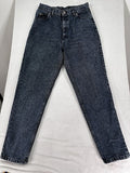 Vintage Lee Jeans 14 90s Hipster Made In USA High Rise Stonewashed Blue Womens