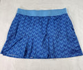 Sport Haley Tennis Skort XL Blue Geometric Print Womens Pockets Skirt W/ Shorts