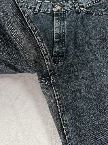 Vintage Lee Jeans 14 90s Hipster Made In USA High Rise Stonewashed Blue Womens