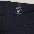 T By Talbots XS Modal French Terry Relaxed Capri Pants Navy Blue Womens Knit