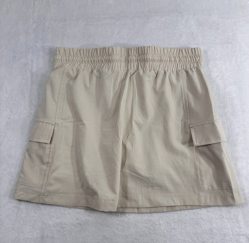 Avalanche Skort XS Neutral Beige Cargo Pockets Lightweight UPF 50+ Womens NEW