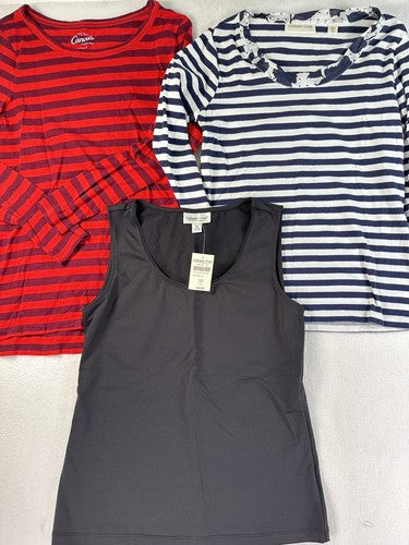 Lands End Coldwater Creek Size XS Tops Lot Of 3