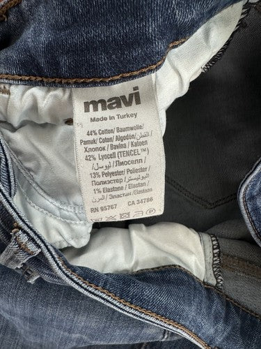 Mavi Adriana Ankle Jeans 29 Mid Rise Skinny