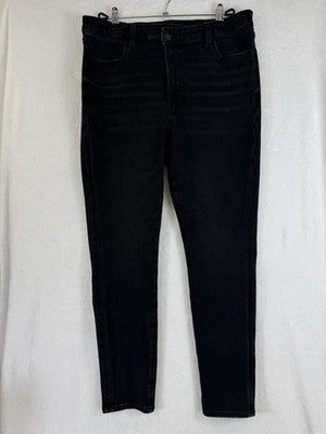 American Eagle Super High Rise Jegging Crossover Jeans 14 Womens Denim