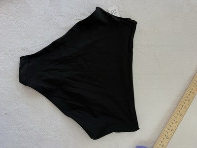 Gap High Rise Bikini Bottom Small Black Women Swimsuit New NWT