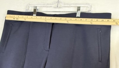 Lane Bryant The Journey Flare Pants 24 Navy Blue Knit Stretchy Plus Size New NWT