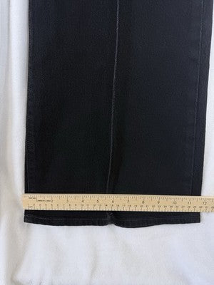 Levis Ribcage Bell Jeans 26 Black High Rise Jeans 26x30 Bell Bottom New NWT