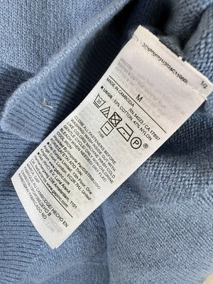 Gap CashSoft Cardigan Sweater Women Medium Blue Cash Soft New NWT
