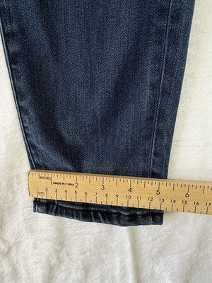 Anthropologie Jeans 29 High Rise Skinny Blue Pilcro And The Letterpress Womens