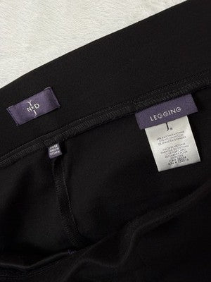 NYDJ Leggings 14W Black Ponte Knit Lift Tuck Technology Womens