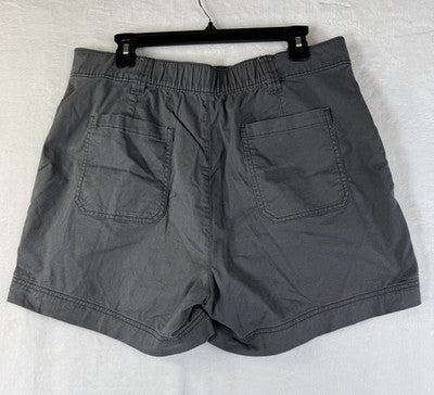 Old Navy OG Chino Shorts Large Womens Gray High Rise 4.5”