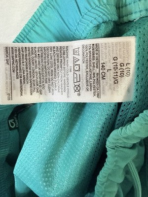 Gap Kids Swim Trunks Large 14 16 Boys Blue Green Shorts Swimsuit Boys New NWT