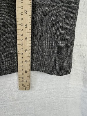 Banana Republic Tweed Dress 4 Gray Sleeveless Wool Blend Sheath