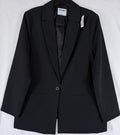 Old Navy Blazer Women XL Black Suit Jacket Classic Stretch New NWT