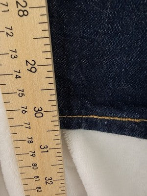 Levis 501 Slim Taper Jeans 35x32 Mens Blue Levi’s
