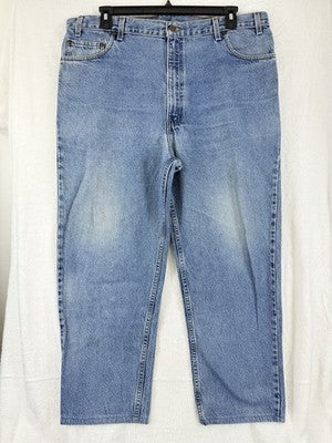 Levis 540 Jeans 42x30 Mens Relaxed Fit Vintage 90s Light Blue Levi’s