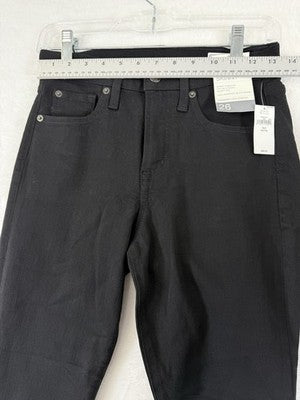 Gap High Rise True Skinny Jeans 26 2 Petite Womens Black Denim New NWT