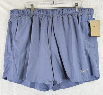 Nike Challenger Shorts XXL Mens Dri-FIT 5" Brief Lined Running New