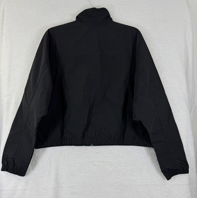 Nike Sportswear Jacket Large Womens Everything Wovens Black Full Zip Cropped NWT