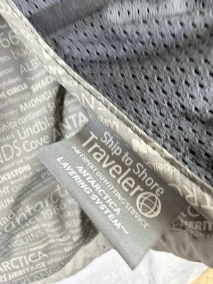 National Geographic Lindblad Expeditions Antarctica Jacket Large Gray Mens