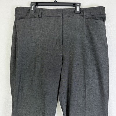 Express Columnist Pants 14 Barely Boot High Rise Gray Womens 14R
