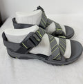 Kuru Mens Sandals 9 Current Gray Shoes Hiking Plantar Fasciitis New