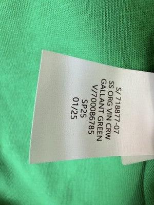 Gap Vintage T Shirt XXL Womens Top Green Short Sleeve Soft Crew Neck New NWT