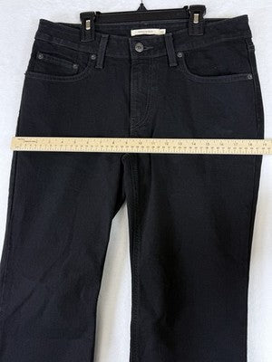 Levis Superlow Bootcut Jeans 30 Womens 30x34 Black Low Rise Boot Cut Levi’s
