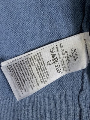 Gap CashSoft Cardigan Sweater Women Medium Tall Blue Cash Soft New NWT