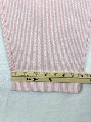 Blair Women’s Clothing Jacket Pants Large Petite Pink Seersucker Outfit Lot Set
