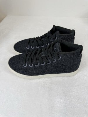 Allbirds Womens 6 Wool Piper Mids Shoes High Top Sneakers Blue Savanna Night New