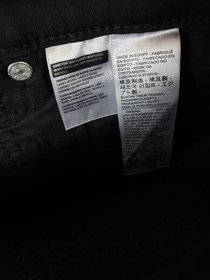 Levis 318 Shaping Wide Leg Jeans 34 Womens Black 34x32 Levi’s New NWT