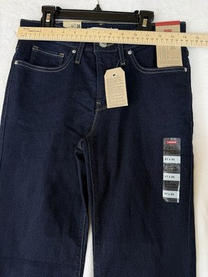 Levis Jeans Women Size 27 314 Shaping Straight Leg 27x30 Dark Blue Levi’s NWT