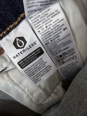 Levis 502 Jeans 34x30 Mens Taper Dark Blue Levi’s