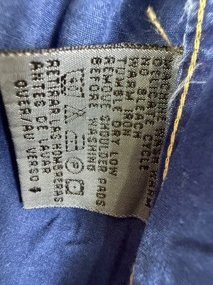 Vintage Liz Claiborne Shirt Small Western Denim 80s 90s Hipster Deadstock