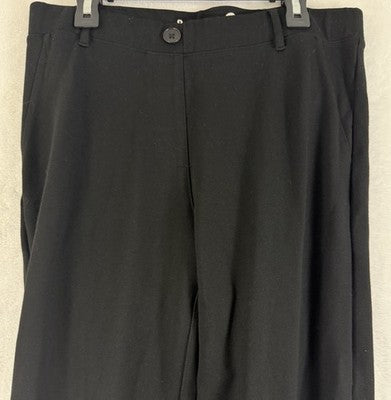 Betabrand Pants Medium Tall Womens Black Skinny DPYP Yoga Dress Pants