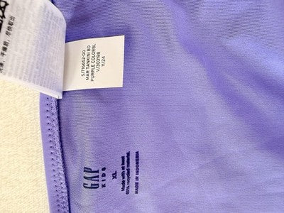 Gap Kids Swim Bottoms XL Purple 14-16 Swim Wear Bikini Tankini New
