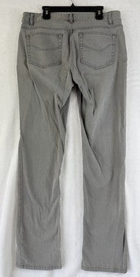 J Jill Jeans 8 Slim Leg Gray Stretch Denim Womens