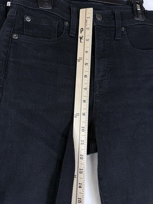 Gap True Skinny High Rise Jeans 27 4 Long Black Denim Lot 2 Pairs Womens