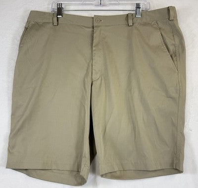 Nike Golf Dri Fit Shorts 40 Mens Beige Tan 11”