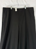 Banana Republic Hayden Wide Leg Pants 18 Black High Rise Womens New NWT