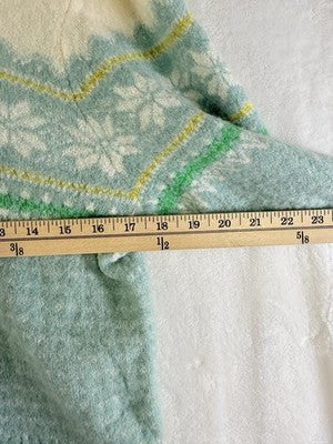 J Crew Fair Isle Sweater Women Medium Alpaca Merino Wool