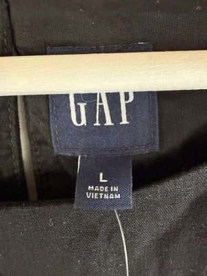Gap Linen Blend Mini Shift Dress Large Women Sleeveless Lined Short New NWT