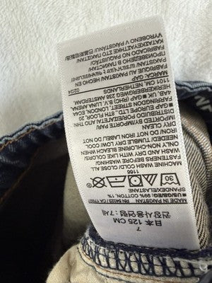 Gap Kids Girlfriend Jeans 7 Girls Dark Wash Blue New NWT
