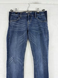 Current Elliott Hatch Maternity Jeans 25 Under Bump Blue Denim Women $150